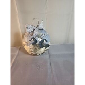 Patricia Reach Geese Christmas Ornament Vtg